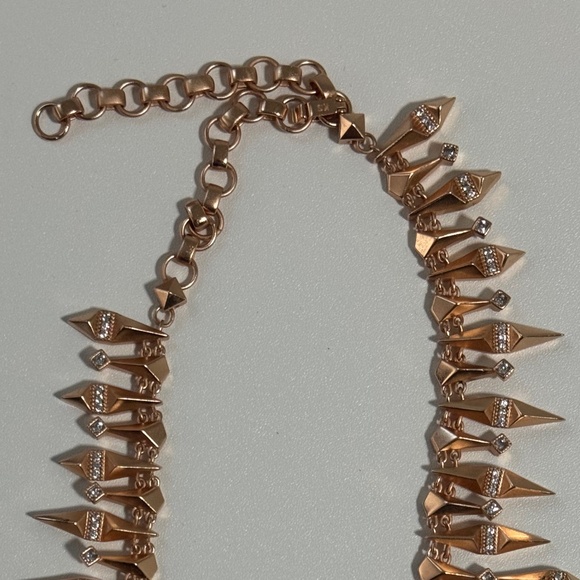 Kendra Scott Cici Necklace Rose Gold - Picture 2 of 3